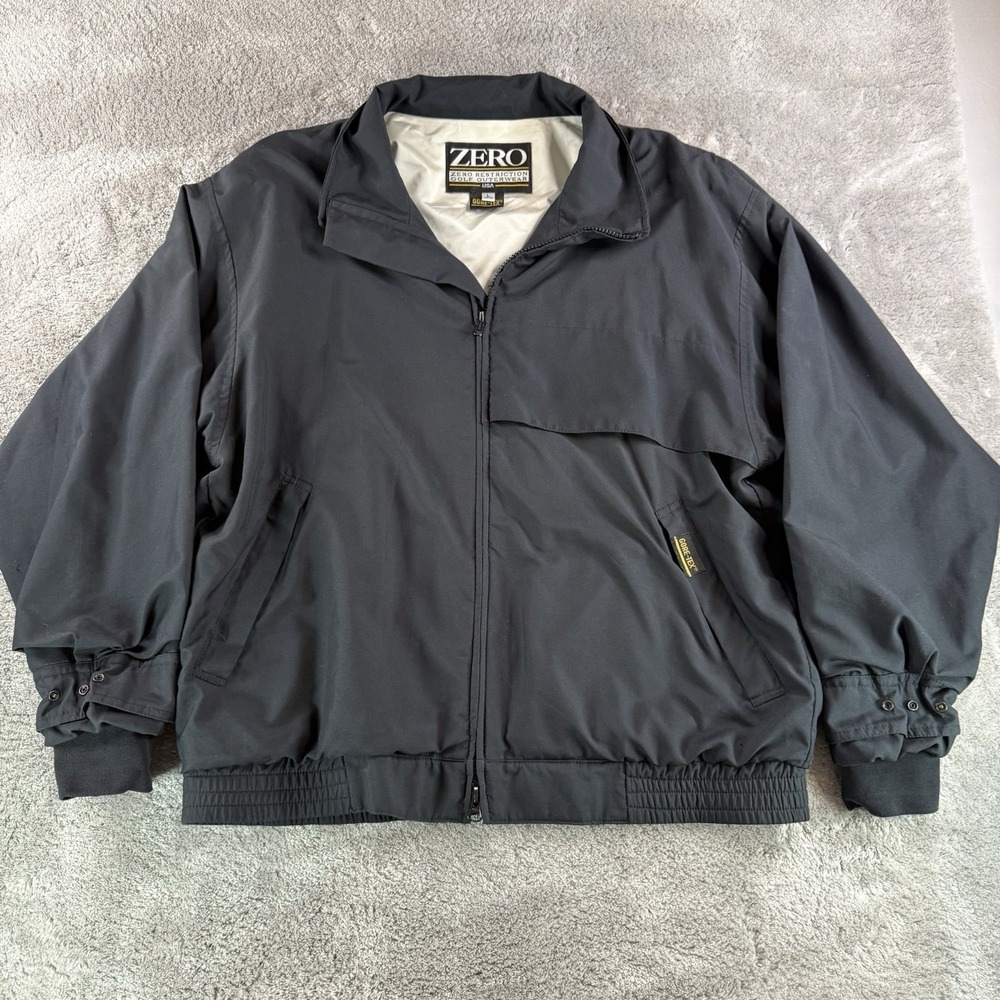Zero Restriction Jacket Women's Large Black Gore Tex Waterproof Long Sleeve‎